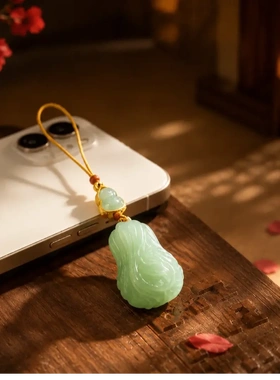 吉祥如意白菜手机链个性挂饰挂件
