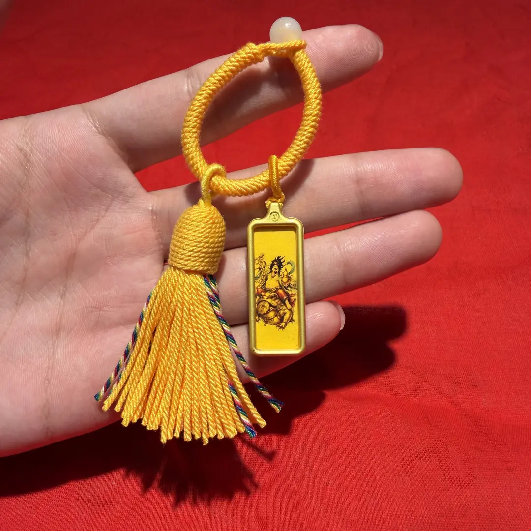 偏横刘海戏金蟾包包钥匙车载挂件
