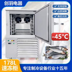 茂名罗非鱼速冻柜 冻透中心温度-18度速冻机 食品冷冻速冻柜现货