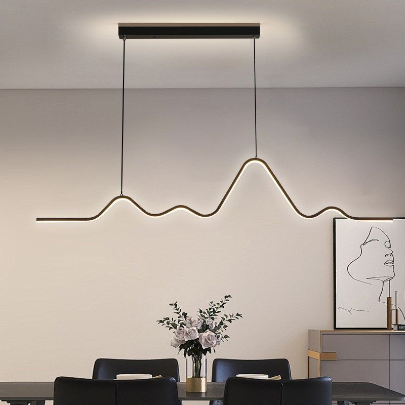 W8餐厅吊灯奶油风创意饭厅餐桌吧台灯具G现代极简2024新款月球长,家装灯饰光源,客厅吊灯,淘宝优惠券,粉丝福利购,淘宝优惠卷