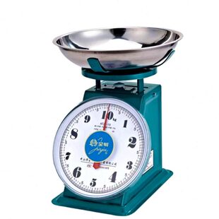 K度老式金g1称称菊弹簧秤盘牌商用案秤5kg20k30小型g1k机械g勾0