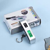 便携行李称电子秤市场手提高精度小秤钓鱼迷你称家用精准菜手提秤