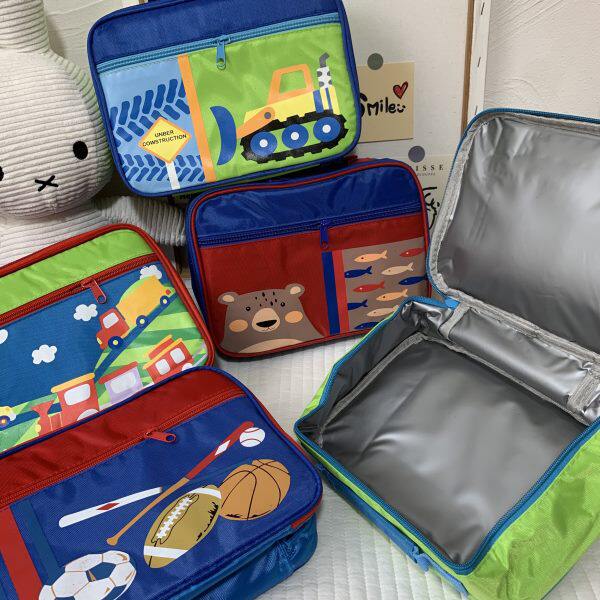 餐可爱汽车野案午包餐户外保温饭盒袋棒球包图卡通