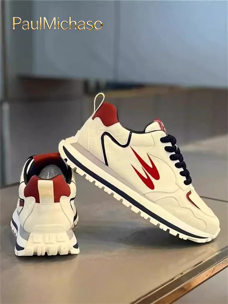 阿甘鞋男士2025年新款春秋冬季低帮男鞋厚底增高运动休闲鞋子男款