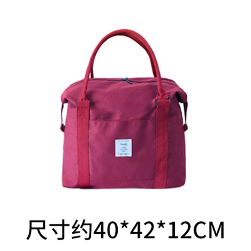 男女款旅行衣物收纳袋轻便拉杆包防水耐磨牛津P布大容量行李箱伴