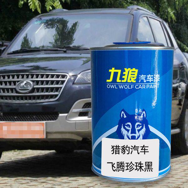 九狼汽车漆猎成豹品漆4S店喷烤漆Q6珍珠黑色冰川白飞丰腾田白蓝色