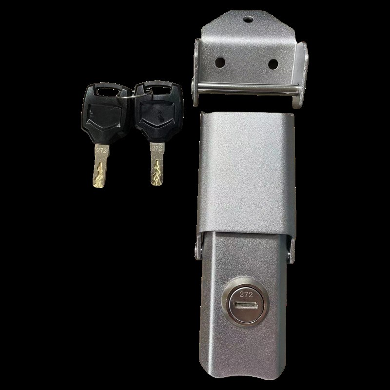 新款摩托车钓鱼尾箱锁不锈钢防盗防水防尘电动车后备箱锁磨砂加长