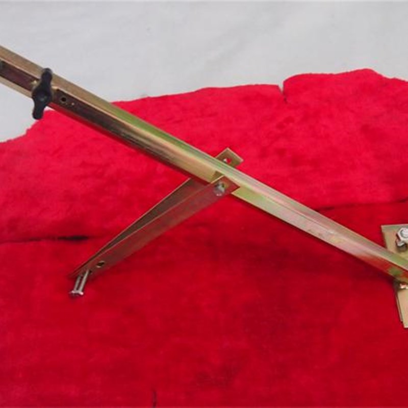 单独摩托车雨伞支架配件三轮电动踏板加宽六方管接头简易安装打孔