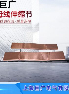 MST 12*120*500 紫铜母线伸缩节 铜软连接 铜排 12X120 120x12mm