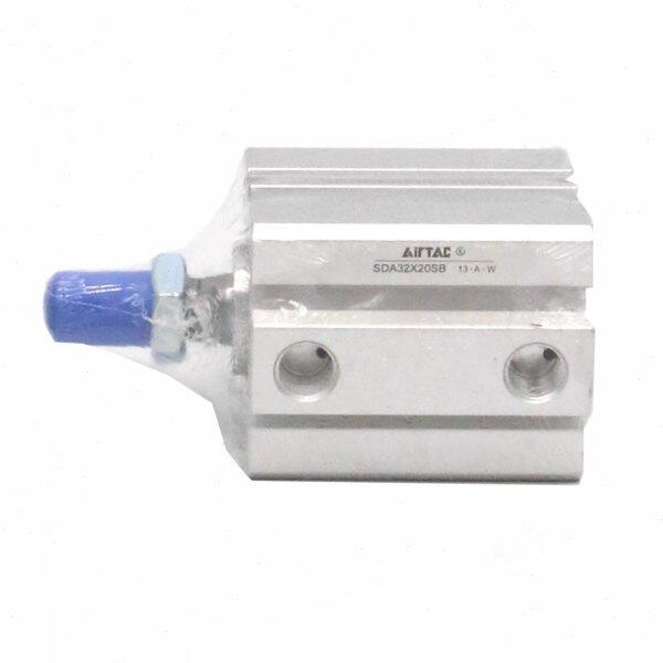 原装亚德客超薄型外牙气缸SDA40X140X150-SB带磁性