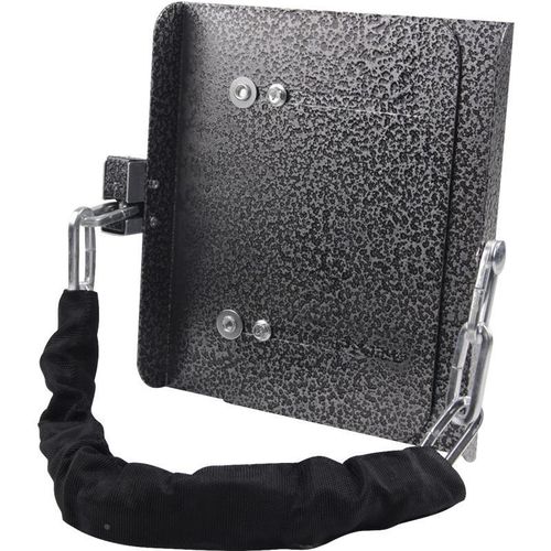 电动车电瓶锁防盗电池锁摩托踏板锁十字型加厚粗炼条铁板锁可调节