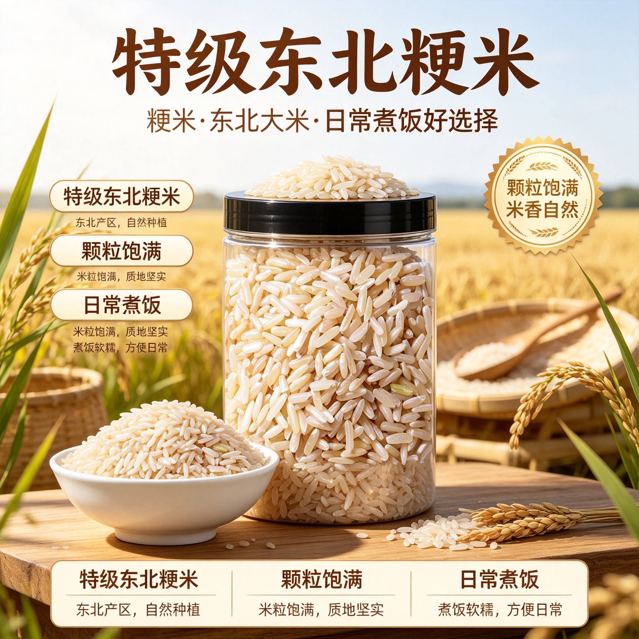 2026新米东北特级粳米宝宝熬粥