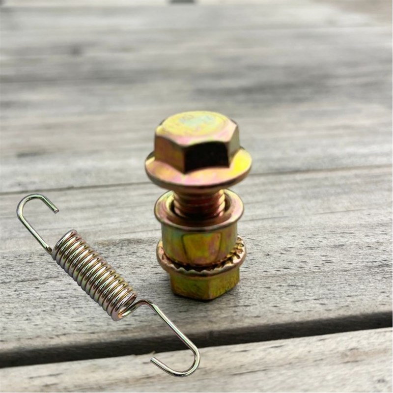 电动车大支架螺i丝大脚架主支架固定螺丝踏板车大撑架中撑螺丝主