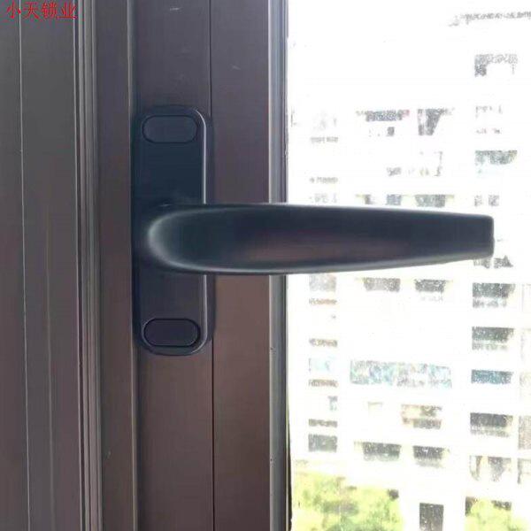 窗户把手手柄断桥铝内外推拉阳台窗户锁扣配件50平开铝合金窗户
