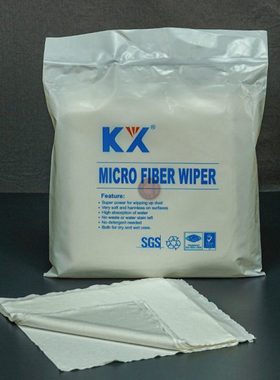 KX1646/4寸无尘布无尘纸厂家深圳除尘纸擦拭布卷擦镜布防静电