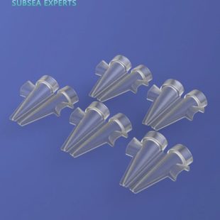 9mm硫化胶灌胶壳M10穿线螺丝灌封模具硫化模具防水壳5只装