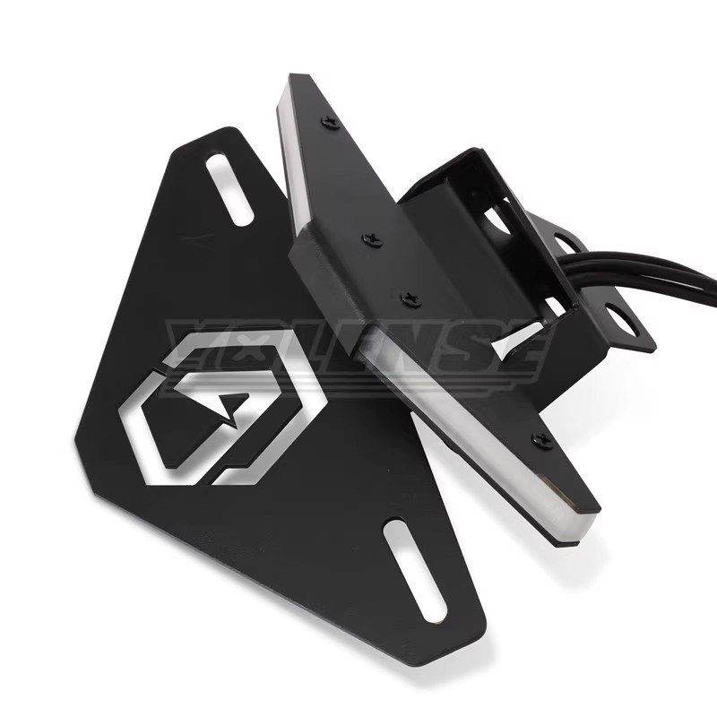适用于川崎ZX-4R/RR ZX-25R 改装短尾牌照架 一体方向灯车牌架