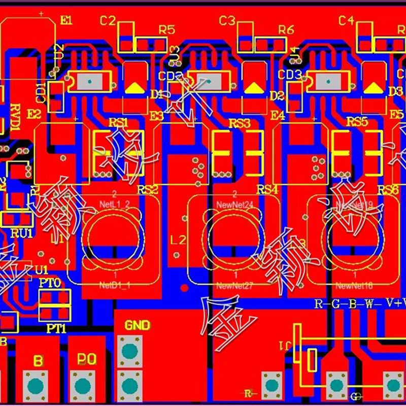视觉机器无人机灯光源软灯带车灯线路板PCB画图FPC板定制打样