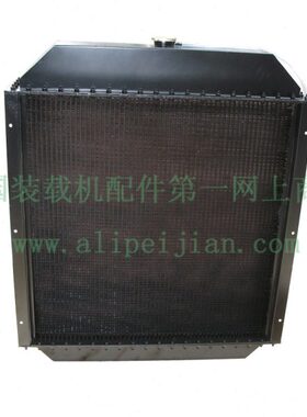 Z总成配件 水箱能式泰L35龙安一散热器 泰装载机鲁能 轮