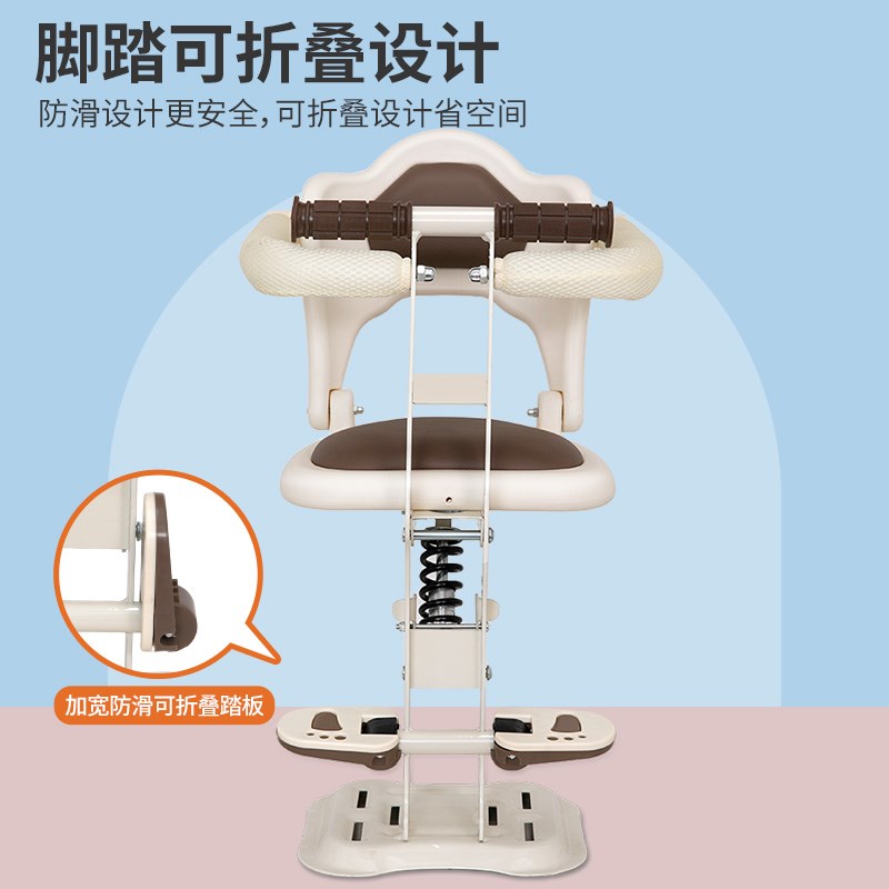 雅迪电动车儿童座椅前置可折叠电瓶车宝宝坐椅摩托车婴儿安全坐凳