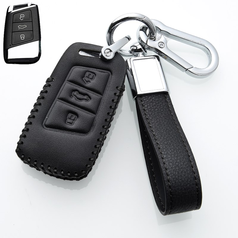 大众2016款迈腾B7钥匙包18款CC15款老款CC汽车遥控钥匙套