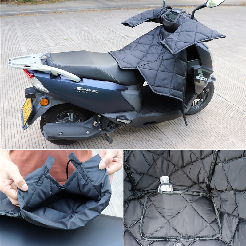 适用光阳CK150T踏板摩托车挡风被秋冬季防水赛艇CT250/300防风罩