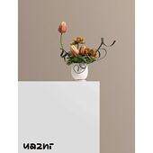 小寻芳 摆件陶瓷花艺样板间氛围感酒店只 儿童房花小现代会议室