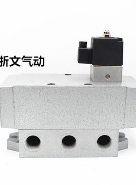 K25通气动寸电D25 向2525-KD五换阀25H控滑二电磁阀-DH25-位G1K