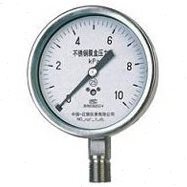 EZ150B6060,Y10EB,Y型压力表0----B-压力表-/Y不锈钢膜盒E,YEB