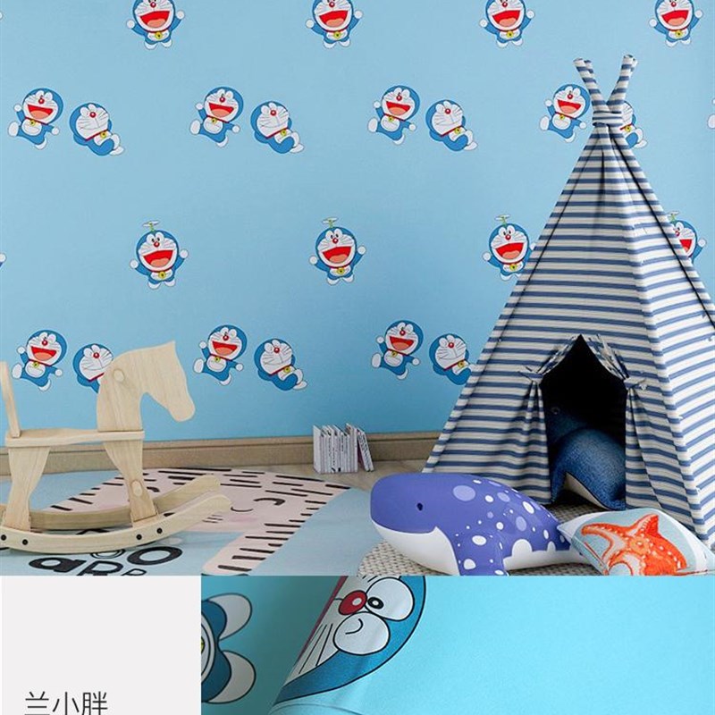 。墙纸卧室d男生家用宿舍自粘大学生寝室简N约童房墙面装饰壁纸背