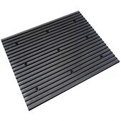 垫库防车停车场橡胶缓冲噪板防滑垫板减震下坡坡道减速坡道减噪