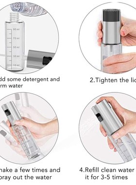 带刷子漏斗304不锈钢喷油瓶油瓶喷雾烧烤油瓶油瓶套装oil spraye