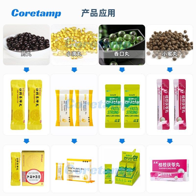 优惠小蜜丸长条袋包装机 丸剂数粒定量灌装机 爆珠口香丸分装机器,办公设备/耗材/相关服务,包装机,淘宝优惠券,粉丝福利购,淘宝优惠卷