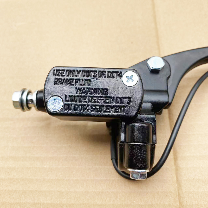 电动车刹车上泵电摩/踏板车碟刹上泵前后左右制动刹车油泵带开关