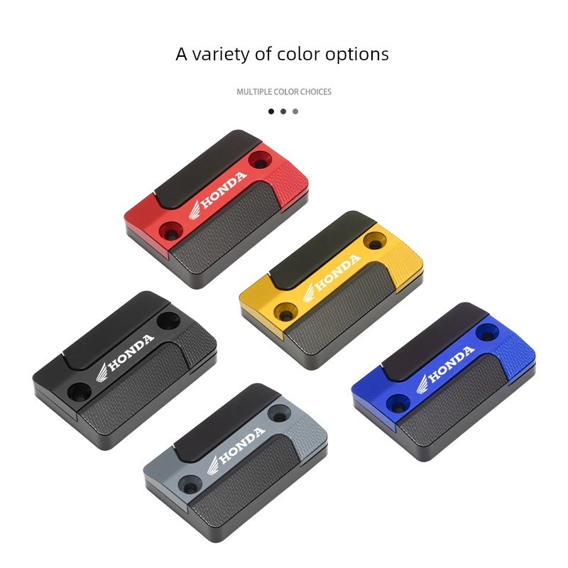 适用五羊本田NWT150改装上泵盖 前刹车油壶盖 前制动液装饰盖配件