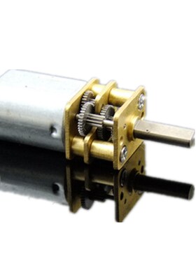 全新 N20直流减速电机 低速小马达 机器人 金属齿轮 大扭矩 3-12V