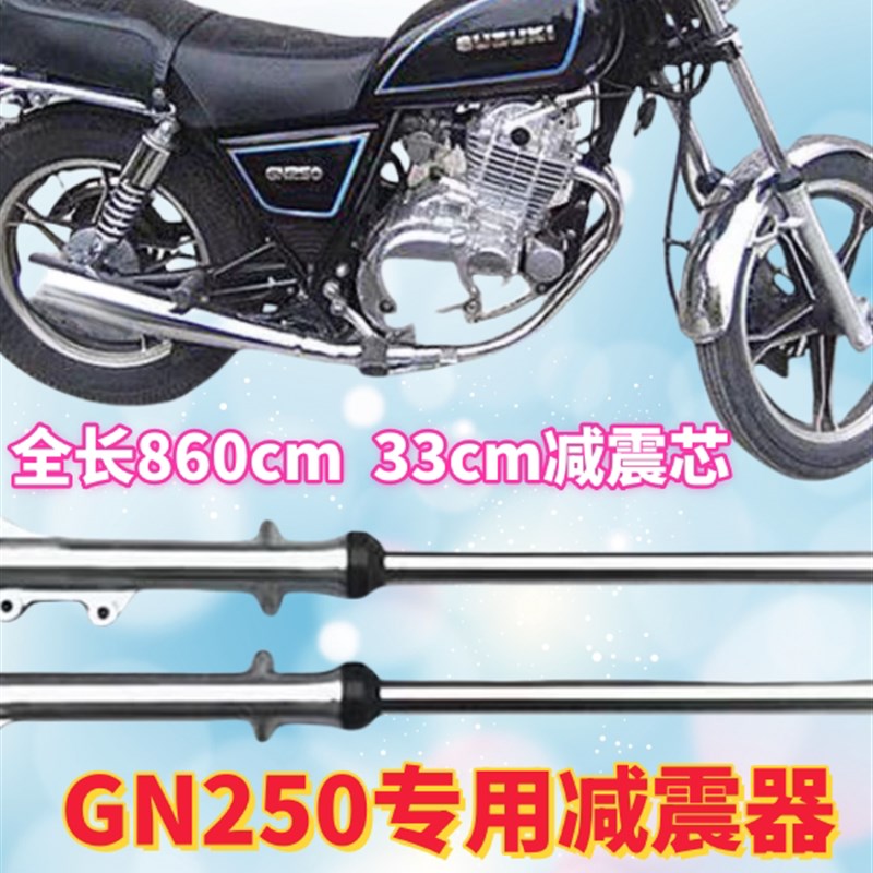 适用于望江铃木Gn250摩托车前减振器望江王子Gn250- b减振器前叉