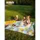 探险者野餐垫防潮垫户外野营可机洗地垫防水加厚超声波垫子野餐布