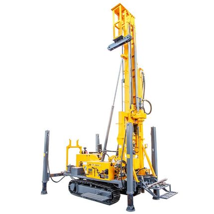 勘探取芯勘察岩芯钻机 水气两用钻机 机械式顶驱钻孔水井钻机