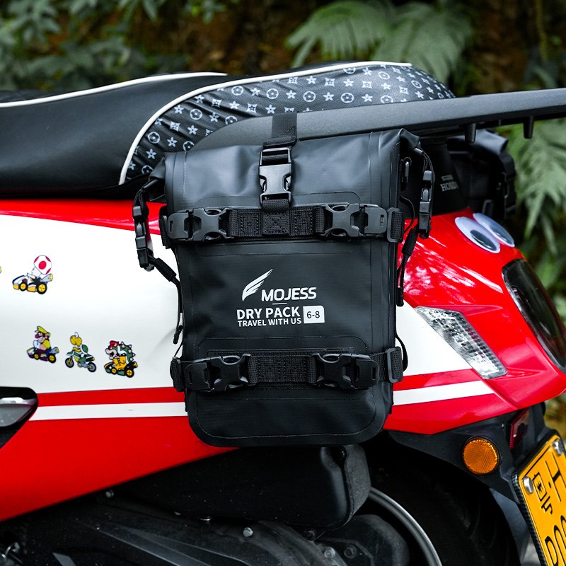 适用于本田NS125LA摩托车机车护杠包防水耐磨杂物包摩旅骑行装备