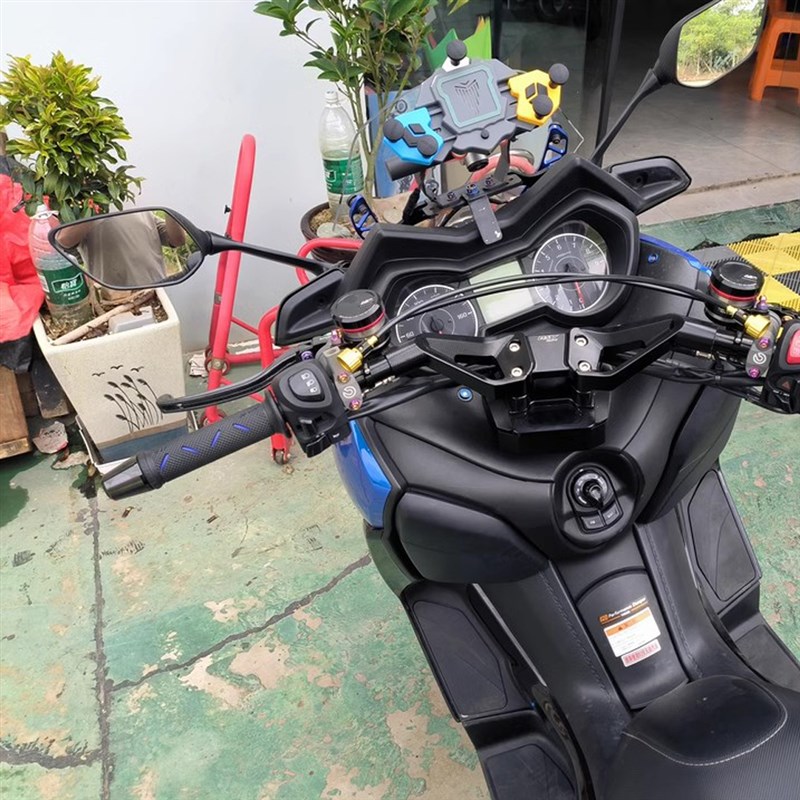 适用本田佛沙 FORAZ 350NSS 250 750ADV改装手把胶套油门转把配件