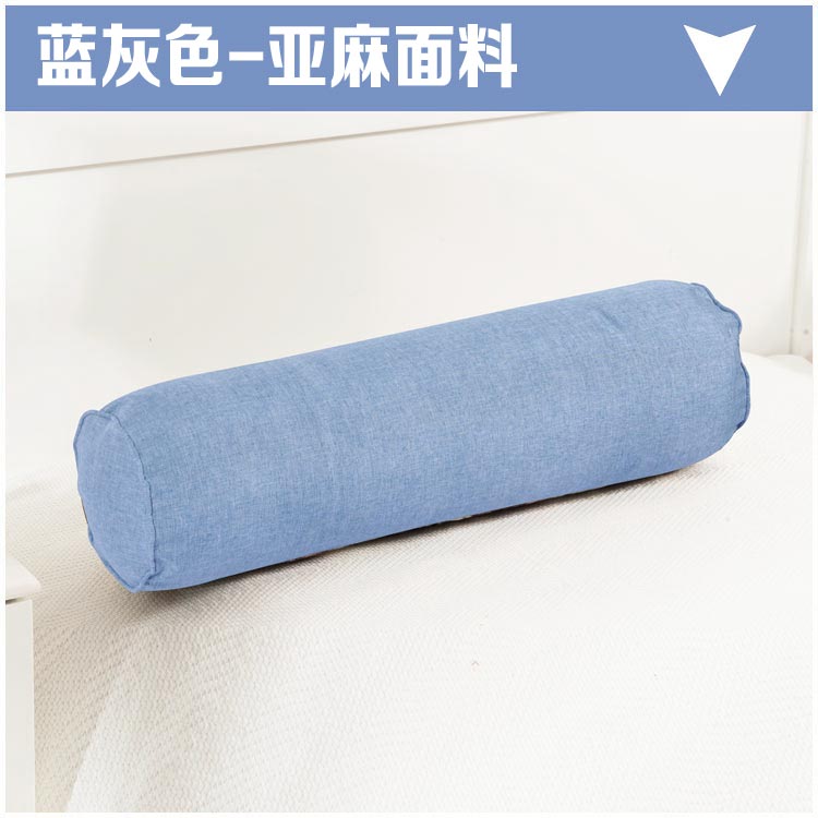 圆柱抱枕长条大靠枕糖果沙发靠垫床上睡觉枕头 套子W 枕套 可拆洗