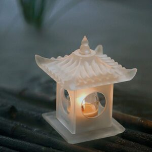 【宗芳礼盒新年定制款】宫阙香薰蜡烛室内高级烛台琉璃凉亭新中式