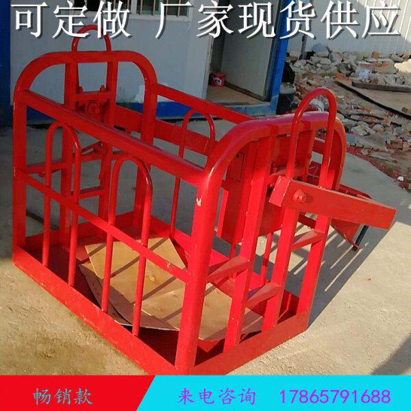 吊车专用吊篮高空作业平台顶筐自动调平挎篮双人吊栏徐工吊框现货