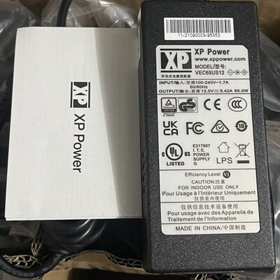 全新原装XP12V5.42A电源适配器VEC65US12变压器线220V转12V65W