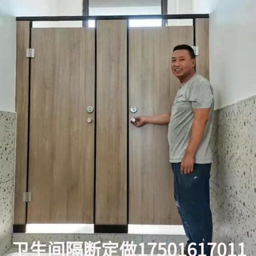 学校厂房公共厕所隔断板活动房工地抗倍特蹲坑办公室卫生间隔断门