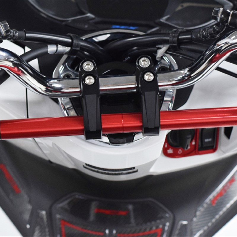 适用本田PCX160/125 ADV150改装多功能拓展支架杆 儿童扶手横杆