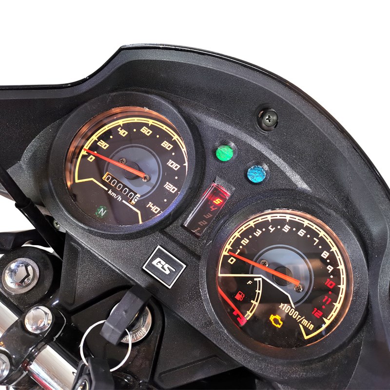 国四电喷150c轻骑集团风度款式燃油摩托车男士街跑整车可上牌