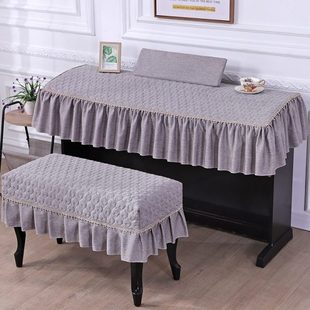 电子钢琴罩罗兰hp704系列防尘帘布艺纯色加厚双排键ELBO2防尘琴套