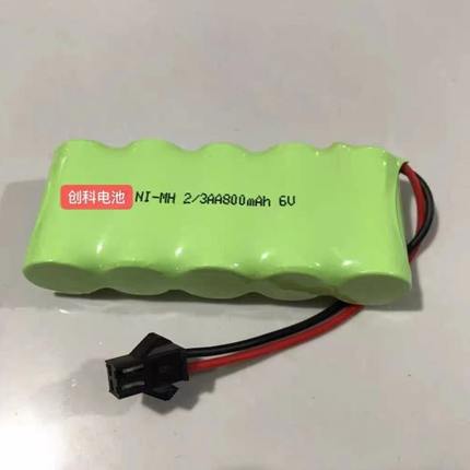 TH110 120TTH140里氏硬度计GT NI-MH 2/3AA600 800mAh 6V充电电池
